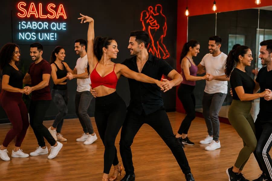 Bailar salsa Valencia
