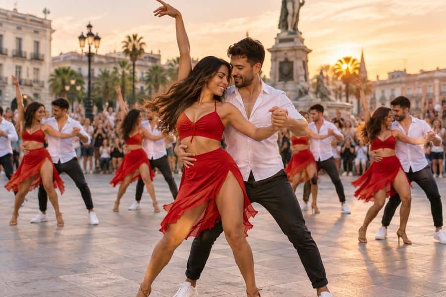 Experiencia flashmob bachata Valencia
